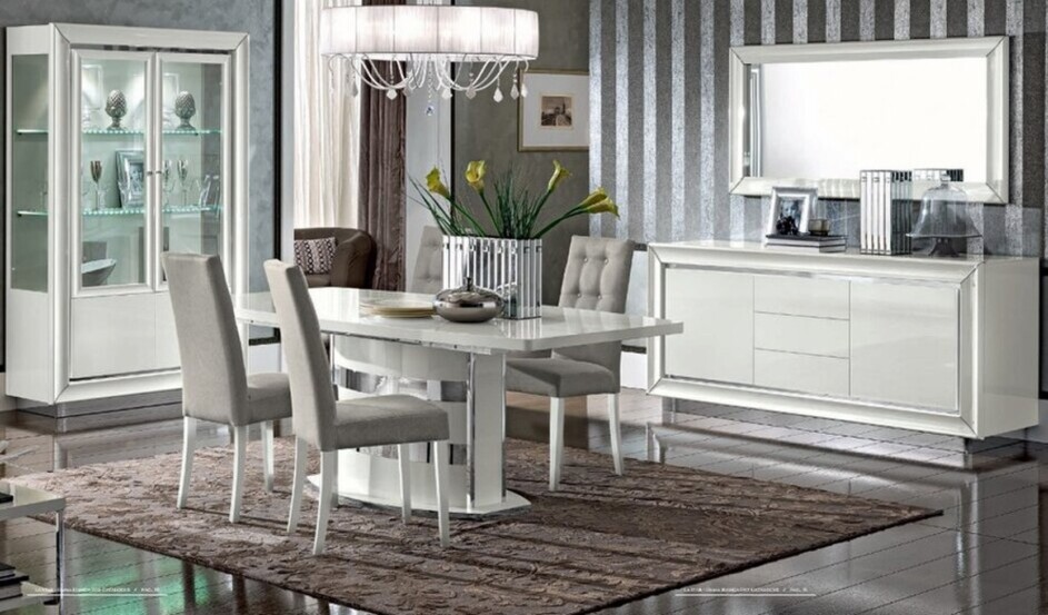sala da pranzo dama bianca