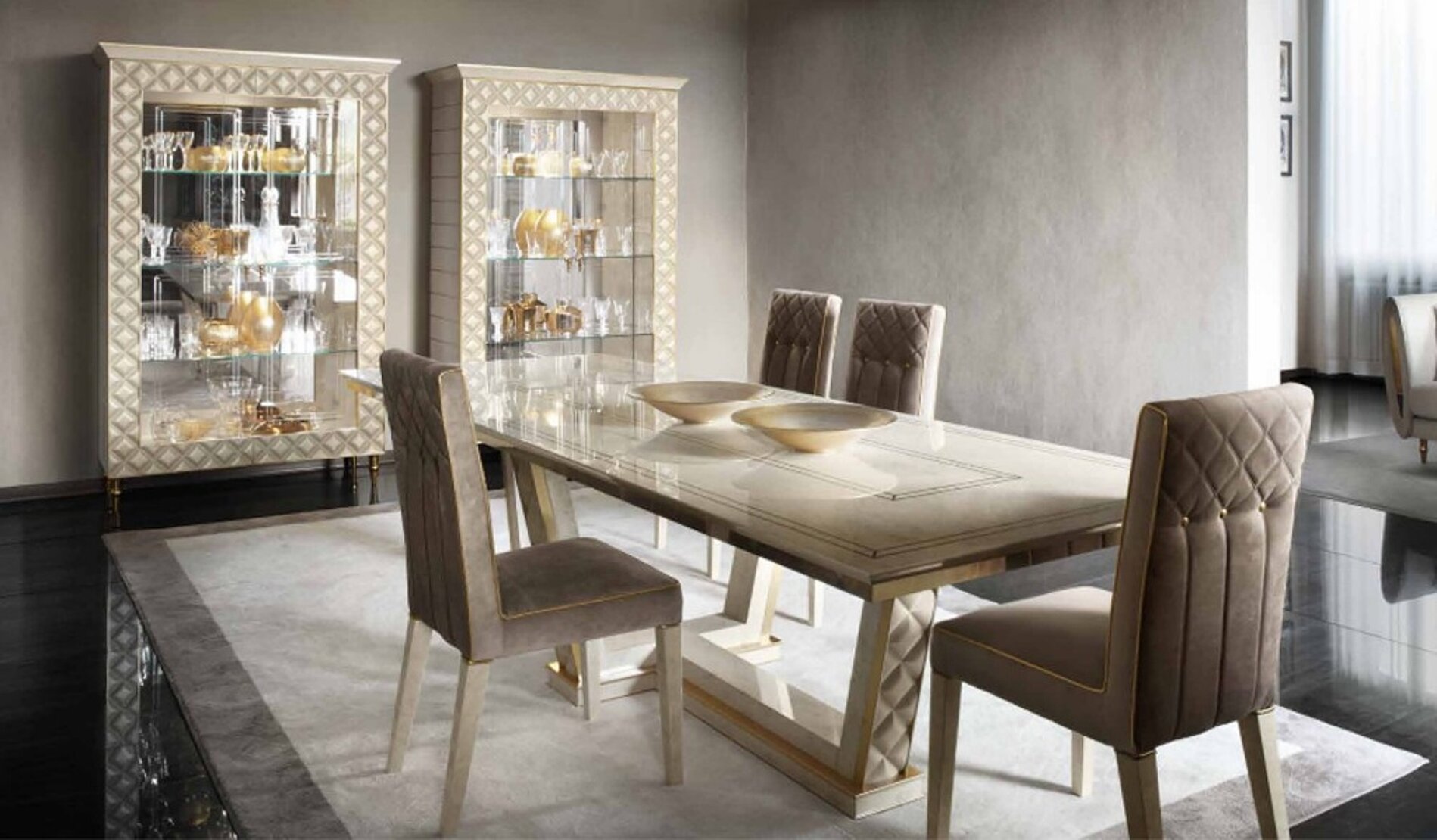 sala da pranzo sipario