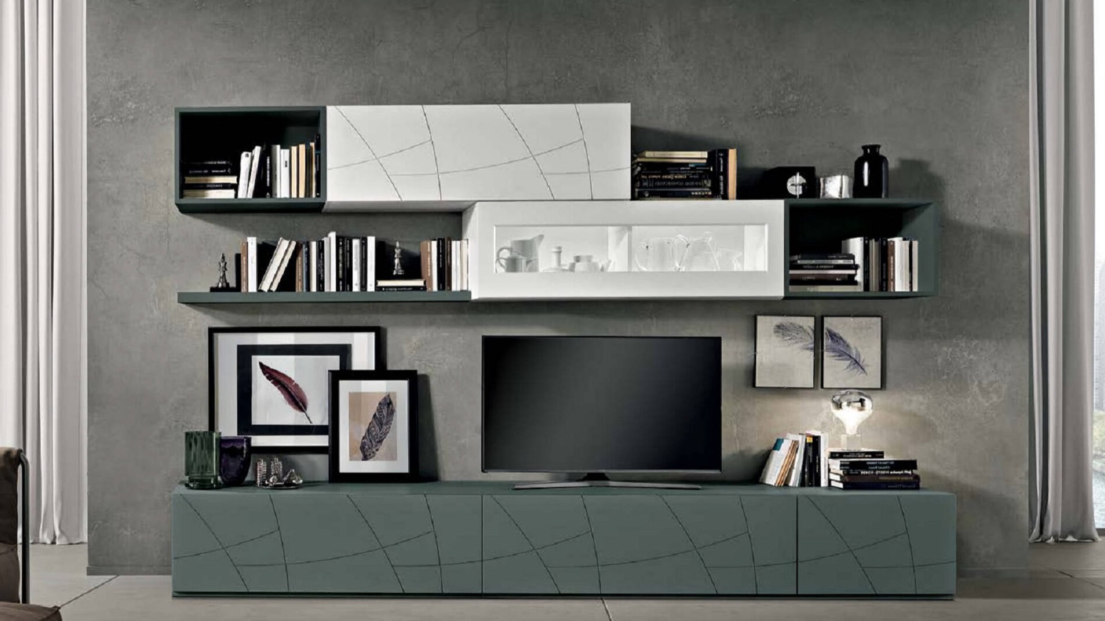 Parete attrezzata lapis lx 05