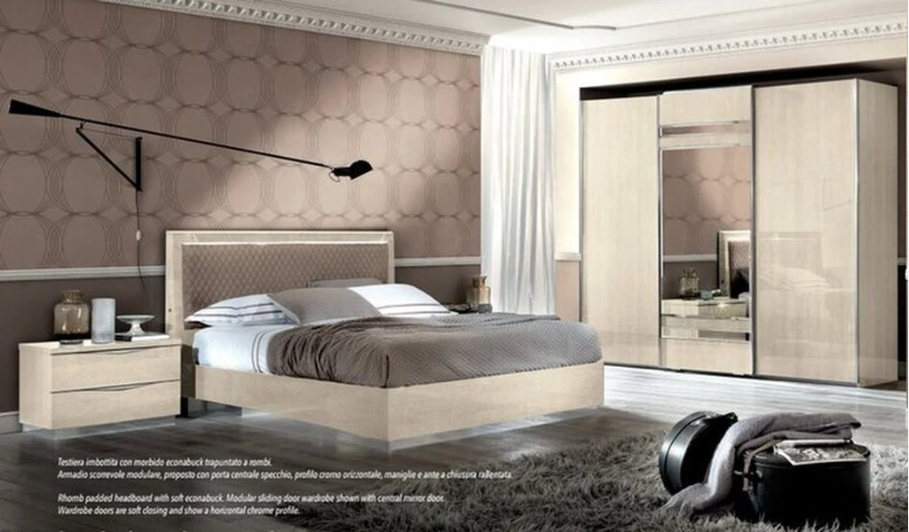 camera da letto modello platinum