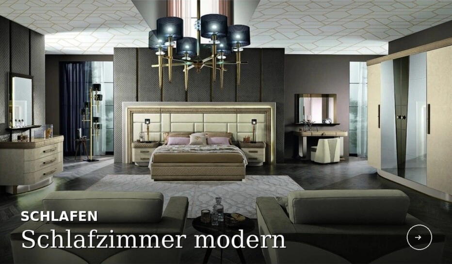 Moderne italienische Schlafzimmermöbel