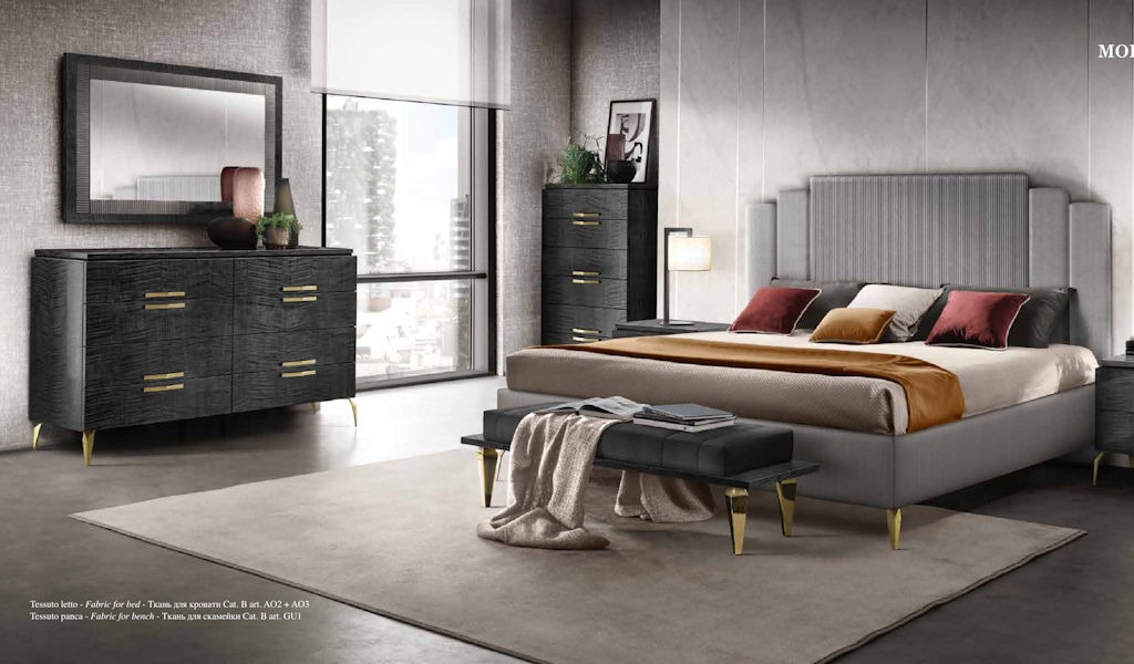schlafzimmer moderna gold