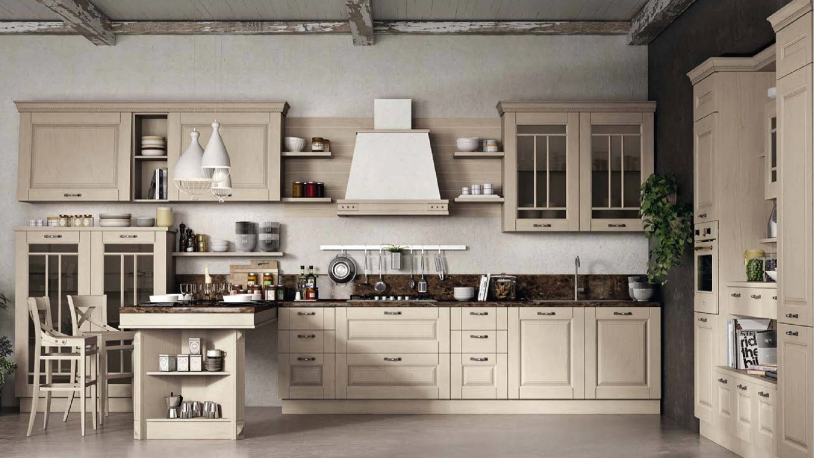 cucina componibile bilbao tortora
