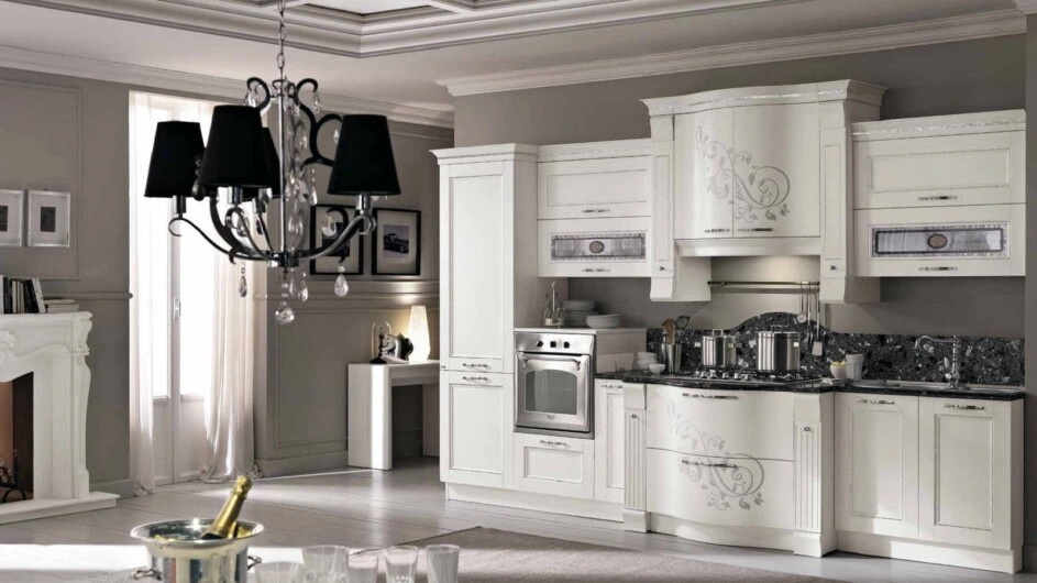 cucina componibile prestige bianco
