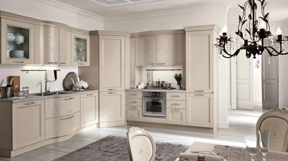 cucina componibile prestige tortora